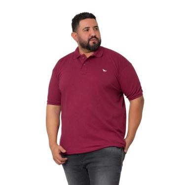 Imagem de Camisa Polo Plus Size da Marca Ridens Conforto que Dura Confira, G3, B