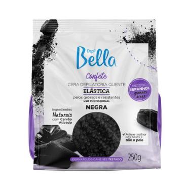 Imagem de Cera Depilatória Confete Negra Depil Bella - 250g - DEPILBELLA