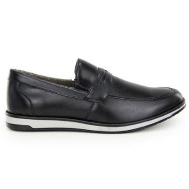 Imagem de Sapato Social Casual Mocassim Oxford Masculino Leve Moderno BR1733-Masculino