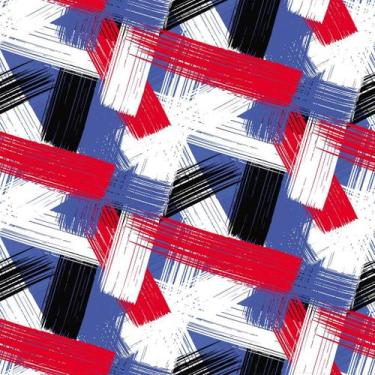 Imagem de Papel De Parede Temático Pinceladas Quatro Cores - 3,3x0,5m - DEKAL DE