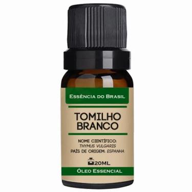 Imagem de Óleo Essencial Tomilho Branco 20ml - Puro e Natural - Essência do Bras
