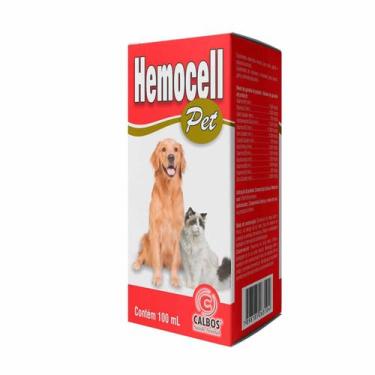 Imagem de Hemocell Pet Calbos Suplemento Vitaminico Mineral 100ml