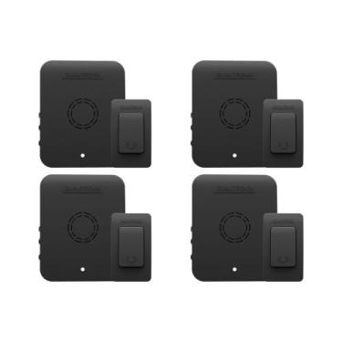 Imagem de Kit C/4 - Campainha Sem Fio Qualitronix Pilha/Tomada 52 T... - RCD