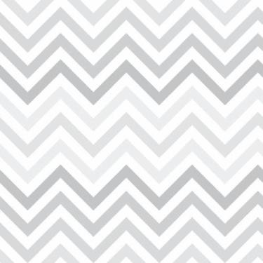 Imagem de Papel De Parede Adesivo Lavável pra sala Chevron Cinza Zig Zag Quarto 