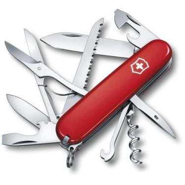 Imagem de Victorinox Huntsman Canivete Suíço Vermelho 15 Funções