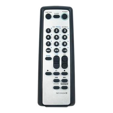 Imagem de Controle remoto de substituição RMT-CG500A compatível com gravador cassete Sony CFD-G505 CFD-G500 CFD-G505BLACK CFD-G500L SONCFDG505 CD Radio Cassette Recorder Boombox