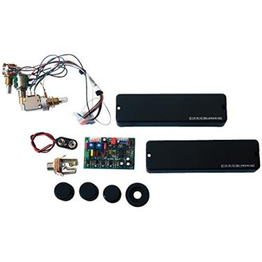 Imagem de Seymour Duncan ASB-2ASB Steve Bailey Active Soabpar, conjunto de captador de baixo, fase II/tamanho Bartolini, 6 cordas, com 2 bandas eletrônicas