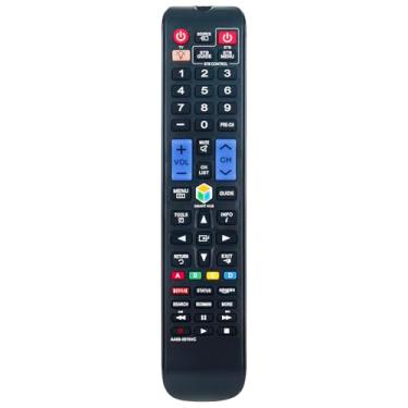 Imagem de Controle remoto de substituição AA59-00784C para Samsung LED TV AA5900784C UN46F7500 UN55F7500 UN60F7500 UN65F7050AF UN55F7050AFXZA UN60F7050AFXZA PN60F55000AFXZA PN64FF 5500 PN51F5500AF UN46F8000BF