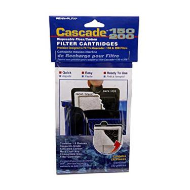 Imagem de Penn Plax Cascade Cartucho de substituição para filtro de energia – Pacote com 1 (3 unidades) – CPF34C3