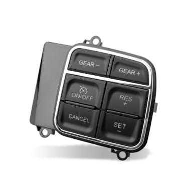 Imagem de Interruptor de volante de controle de cruzeiro adequado para Ram 1500 Classic 2019 2020 2021 2022 2023 2024, adequado para Ram 1500 2013 2014 2015 2016 2017 2018, substitui 68111384AB, 601-60 08