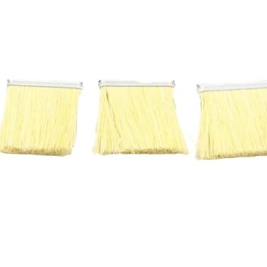 Imagem de 6"/150mm*6mm Haste Montada Sisal & Esmeril Pano Escova de Polimento de Cerdas Roda ou acessório para Lixamento de Primer de Madeira, Substituir Sisal, 400 Grãos