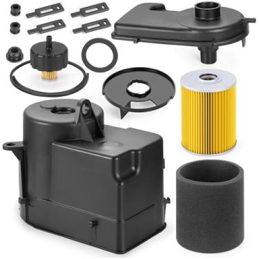 Imagem de Caixa de filtro de ar + tampa com kit de gancho de vedação Para Yamaha carrinho de golfe G2 G5 G8 G9 G11 1985-1995