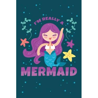 Imagem de Meerjungfrau: Notizbuch (120 Seiten, 15x23cm, gepunktet) Dotted Bullet Grid Tagebuch Journal