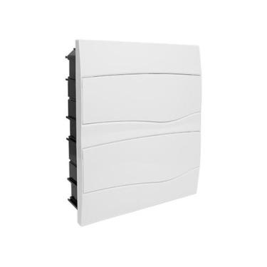 Imagem de Centrinho brum pvc embutir branco 24 disjuntores