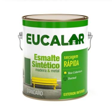 Imagem de tinta esmalte eucalar aluminio 3,6 litros