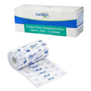 Imagem de Filme Transparente 10 cm x 2 m - Curatec 1 Rolo