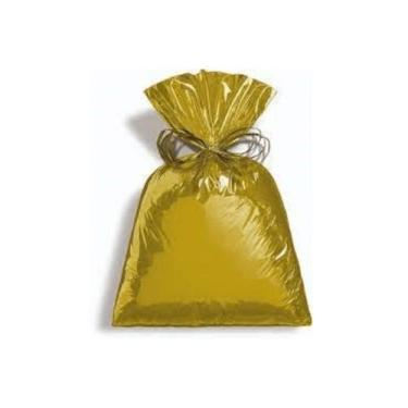 Imagem de Saco Metalizado Metalcor Dourado 15x29 Pct C/50un 99060785 - CROMUS