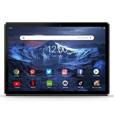 Imagem de PRITOM 10'' Tablet Android 13 Phone Tablet with SIM Slot, 64GB Quad Core, IPS Touchscreen, 8MP Rear Camera WiFi GPS Bluetooth USB C, Support 3G Phone Call, Black