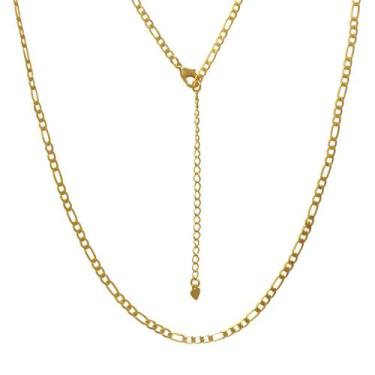 Imagem de Colar Choker Modelo de Elos Masculino Folheado em Ouro 18K Softjoias 