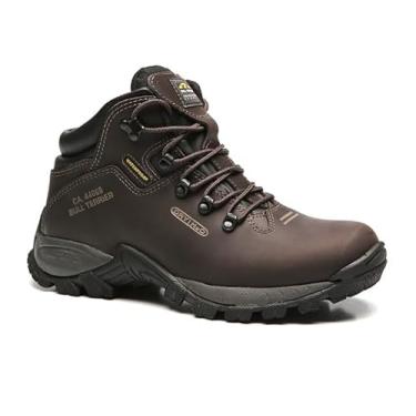 Imagem de Bota Bull Terrier Terragrip Impermeável Couro Marrom (Marrom, BR, Adulto, Numérico, 42)