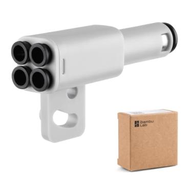 Imagem de 3DTOOLS Bambu Lab 3D Printer Part 4-In-1 Adaptador Ptfe, Porta De Expansão De Tubo De Material, Ams Connect 4 Módulos De Alimentação Para X1/P1 X1C P1S P1P