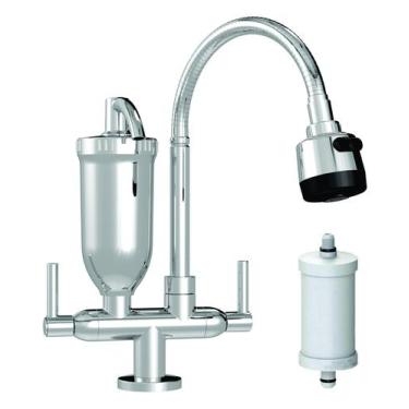 Imagem de Torneira Gourmet Com Filtro Cozinha Bancada 1/4 Volta 2168 ABS C70 - I