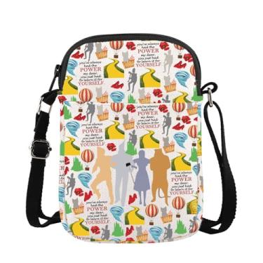 Imagem de Bolsa tiracolo OZ Presente com tema de filme OZ Presente para mulheres OZ Lover Gift You've Always Had The Power My Dear OZ Bolsa de mão, Você sempre teve o poder