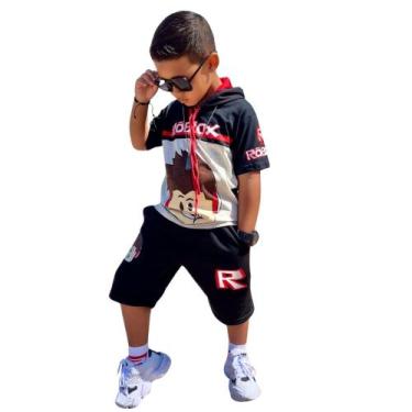Imagem de Conjunto Infatil Menino personagens Homem Aranha Roblox - Ikaros Kids,