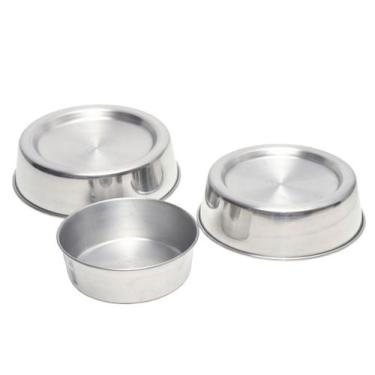 Imagem de Kit  com 3 Assadeiras Ballerine/Piscina (3146)(3147)(3148) - Alumínios