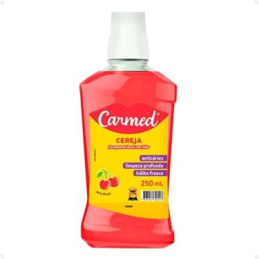 Imagem de Enxaguante Bucal Carmed Cereja 250ml - CIMED