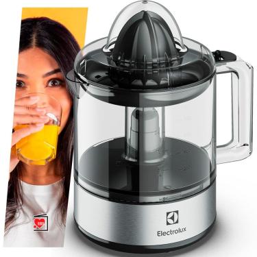 Imagem de Espremedor de Laranja Limão Suco Inox ECP10 ELECTROLUX Frutas Efficient 800ml BPA Free Rotação Alternada
