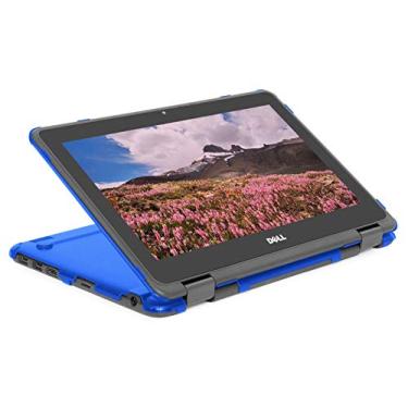 Imagem de Capa rígida mCover para laptop Dell Chromebook 3100 2-em-1 Education (dobradiça de 360 graus) 2019 11,6" (não é compatível com 3181 2in1, 210/3120/3180/3189/5190/3100 série não 2 em 1), Azul