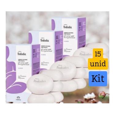 Imagem de Kit sabonete Algodão - perfume delicado e suave - 15 unidades - Mais v