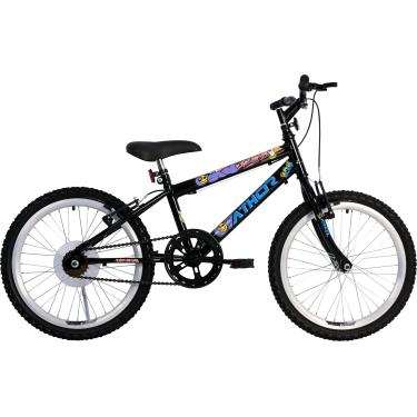 Imagem de BICICLETA ATHOR ARO 20 MTB S/MARCHA EVOLUTION MASCULINA PRETA STREET