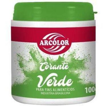 Imagem de Corante 100g arcolor verde