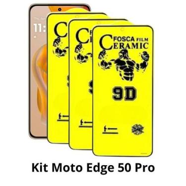 Imagem de 3UN Película Cerâmica 9D Fosca Matte para Motorola Edge 50 Pro - HUANG
