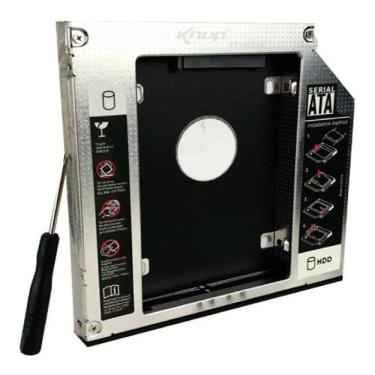 Imagem de Adaptador Caddy Dvd Para Hd Ou Ssd Notebook Drive 9.5Mm