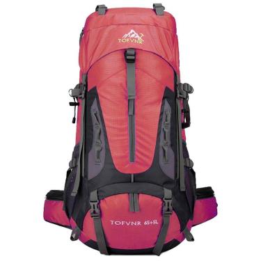 Imagem de Mochila Camping Vermelho Impermeavel Wct Fitness