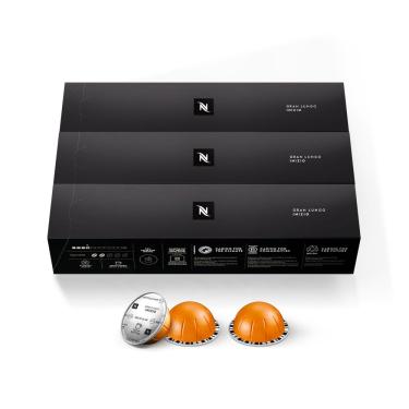 Imagem de Cápsulas de café Nespresso Vertuo Inizio 30 unidades 150 ml