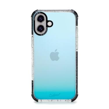 Imagem de Customic Capinha Case Capa para Celular iPhone 16 Plus (6.7”), Impactor Deep Space Anti Impacto Proteção Militar 4 metros contra quedas, Antiamarelamento, Azul