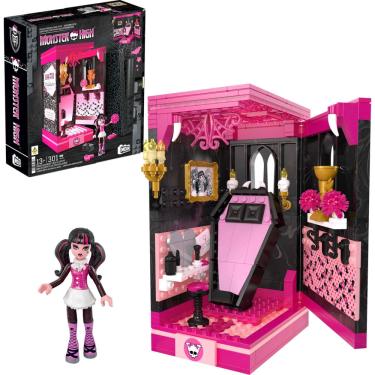 Imagem de Conjunto de construção Mega Monster High Draculaura's Boo-k Crypt