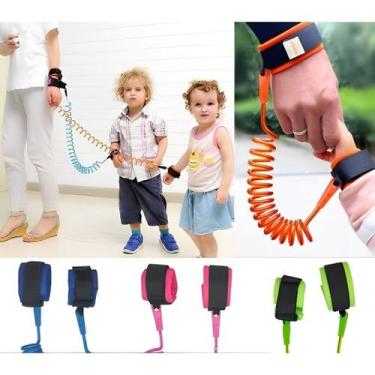 Imagem de Pulseira Guia Para Criança Infantil Passeio Seguro Anti-Perda Seguranç