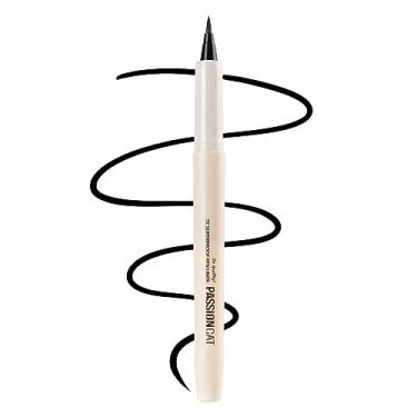 Imagem de PASSIONCAT Forro vegano e hipoalergênico | Forro clássico para iniciantes | Forro de tinta ultrafino, forro líquido à prova d'água, delineador de caneta super à prova d'água de longa duração, nº 1