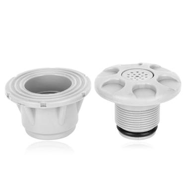 Imagem de equlup Válvulas de alívio de segurança universais, diâmetro de 5,5 cm/2,2 pol. 4,2 cm/1,7 pol. Altura 3,4 cm/1,3 pol de diâmetro interno para barcos de borracha de caiaque inflável