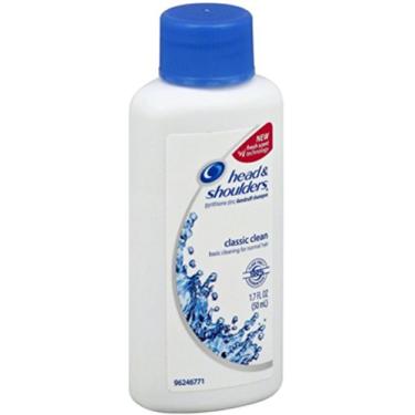 Imagem de Head & Shoulders Shampoo Anticaspa Classic Clean Tamanho Viagem 1,7 Oz (Pacote Com 4)