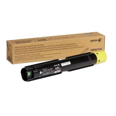 Imagem de Toner Xerox Amarelo C7020 C7025 C7030  106R03746 