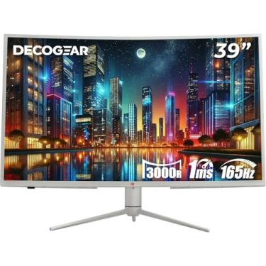 Imagem de Deco Gear Monitor de jogos Ultrawide curvado 39, 2560 x 1440, HDR400, 165 Hz, 99% sRGB, HDMI 2.0, DP 1.4