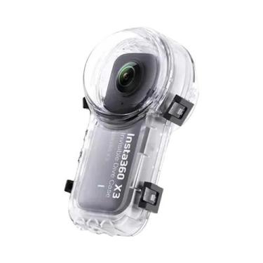 Imagem de Capa Subaquática à Prova D'Água para Insta360 X3 - Protetor de Mergulh