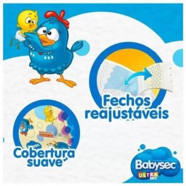 Imagem de Fralda Infantil Babysec Hiper 1 Pacote Tamanho G - 60 Unidades