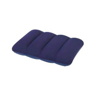 Imagem de Travesseiro Inflável de Viagem, 53 x 37 x 9 cm, Azul